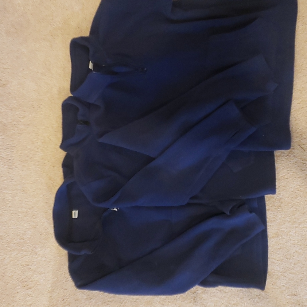 3 old navy fleece pullovers. Size 10-12.